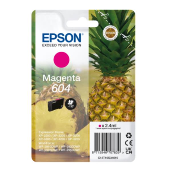 Epson Singlepack Magenta 604 Ink